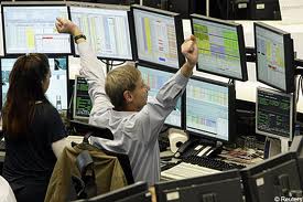 trader on a forex floor