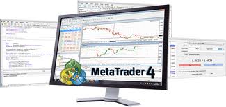 metatrader 4 software on a screen