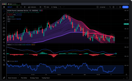 tradingview charting software interface